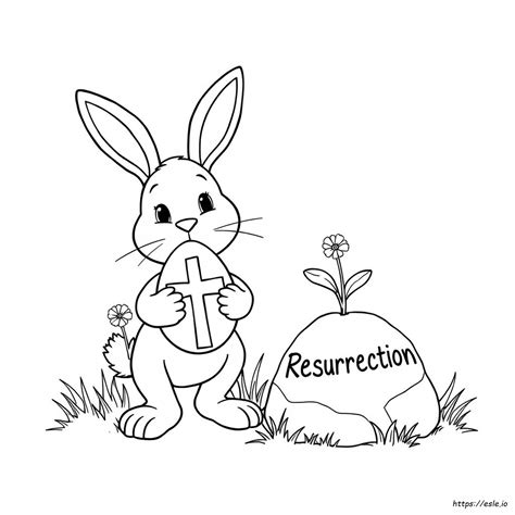 christian easter coloring pages 3