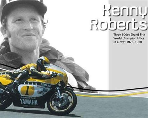 Kenny Roberts 1978 1980 500cc Grand Prix World Champion Motorcyclist