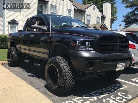 2008 Dodge Ram 1500 With 20x14 76 Fuel Maverick D538 And 35125r20 Toyo Tires Open Country Mt