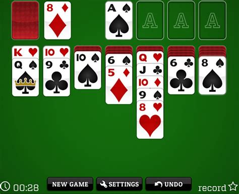 Play Card Game Solitaire - Free online games with Qgames.org