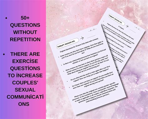 Sex Therapy Exercises For Improved Sexual Communication Enhancing