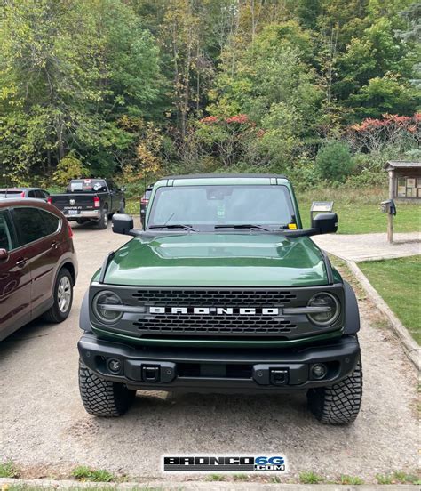 Ford Bronco Eruption Green In The Wild Artofit