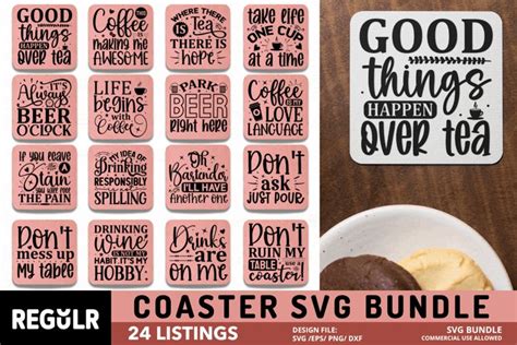 Coaster Svg | Design Bundles