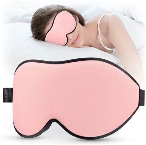 Yiview Sleep Mask For Side Sleeper 100 Light Blocking 3d