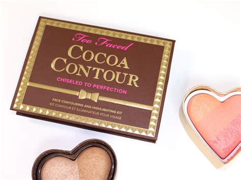 The Too Faced Cocoa Contour Palette With Its Simple Logical Layout