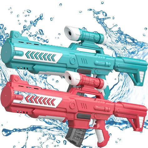 M Electric Water Gun Automatic Water Absorption Guns Toy Large