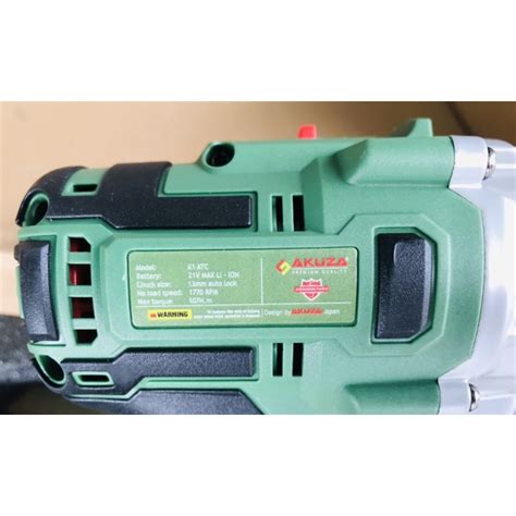 Máy khoan pin AKUZA K1 ATC 21V body Shopee Việt Nam