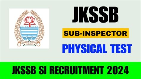 How To Prepare For JKSSB Sub Inspector SI Written And Physical Tests