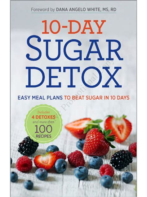 10 Day Sugar Detox Sugar Nutrition