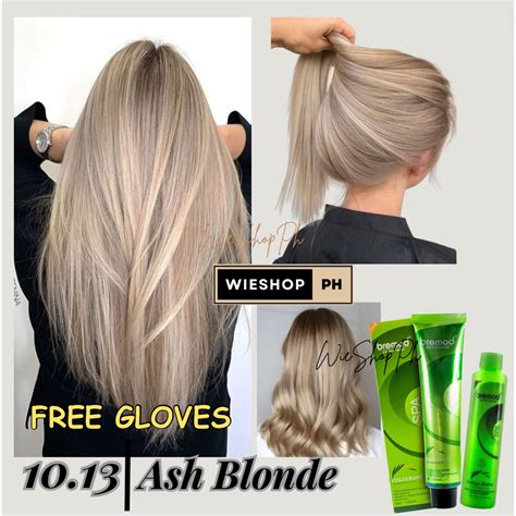 Bremod Ash Blonde Hair Color Set With Oxidizer Cream Ml