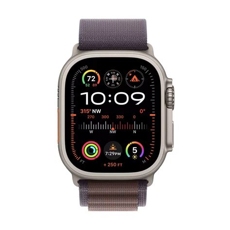 Apple Watch Ultra 2 49mm Titanium Alpine Indigo Loop La Victoria