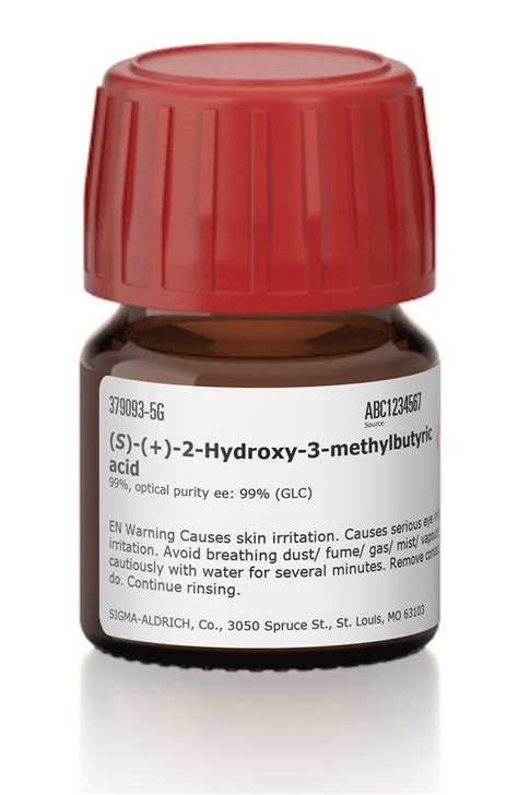 S Hydroxy Methylbutyric Acid Merck Life Science Vietnam