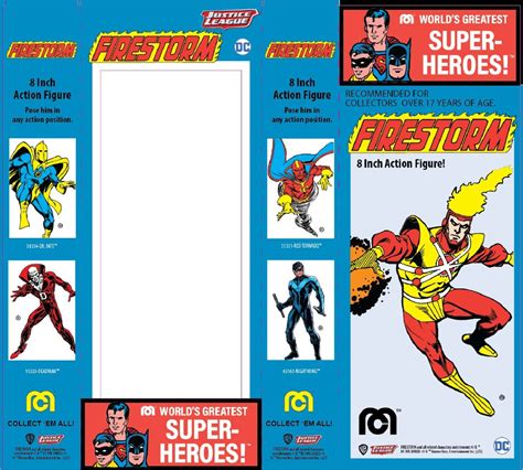 The Worlds Greatest Super Heroes Th Anniversary Firestorm Box