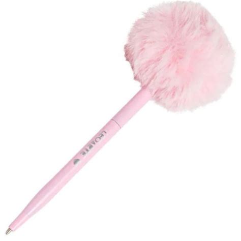 Caneta Esferogr Fica Leo Leo Pompom Pink Vibes Mm Papelaria Art