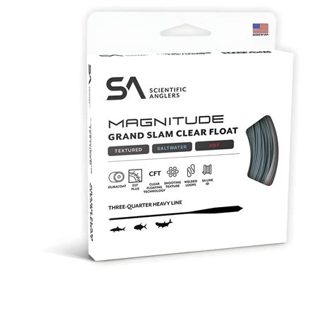 Scientific Anglers Magnitude Textured Grand Slam Full Clear Fly Line