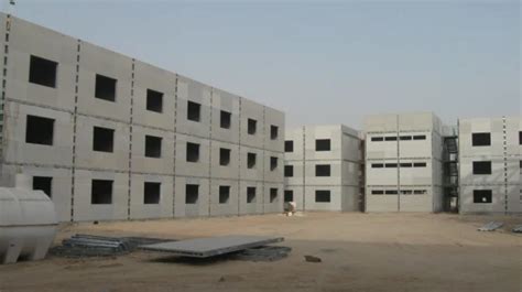 Grouting Wall Fiber Cement Board Steel Structure Prefab Houses High