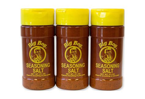 Bob's Big Boy Seasoning AKF18 Salt 3 Pack 2.75 Ounce - Walmart.com