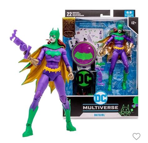 Dc Multiverse Batgirl Jokerized Three Jokers Gold Label Action