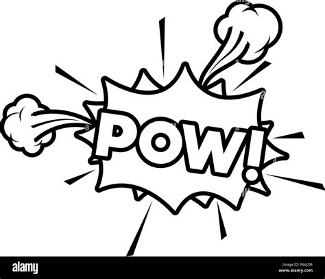 Pow Black and White Stock Photos & Images - Alamy