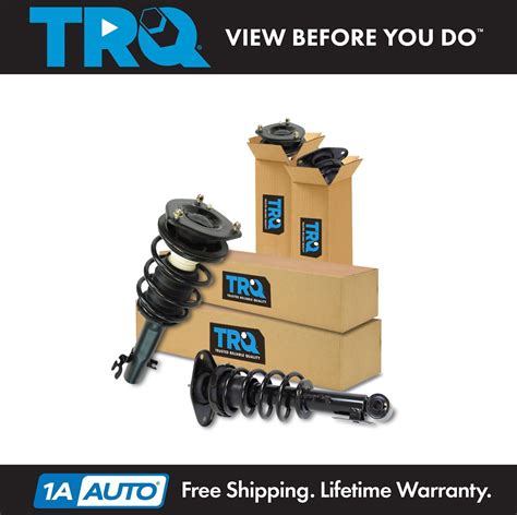 Trq Complete Loaded Shock Strut Spring Assembly Front Rear Kit For Mini