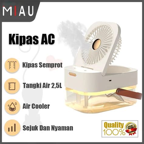 Jual Kipas Angin Ac Lubang Ganda Kipas Model Ac Mini Air Cooler Fan