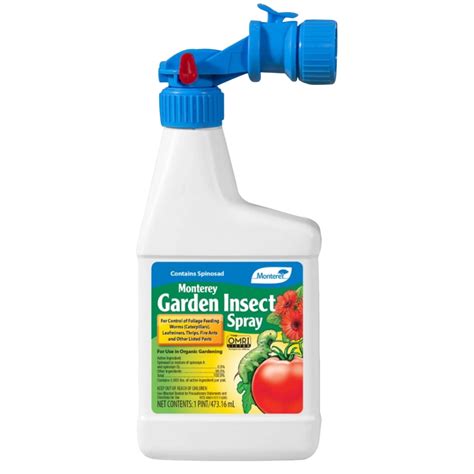 Monterey Organic Fruit Tree Spray Plus Neem Plant Rose Bug Flower