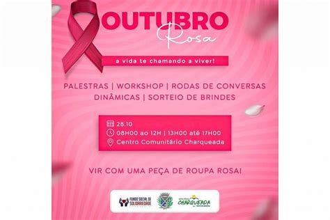 Diversas Atividades Em Alusão Ao Outubro Rosa Serão Realizadas Pela