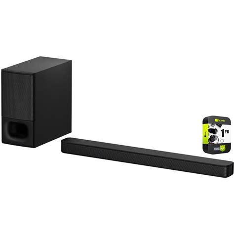 Sony Hts Ch Soundbar With Powerful Wireless Subwoofer Bundle With