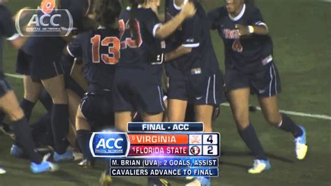 ACC Women S Soccer Semis Highlights YouTube