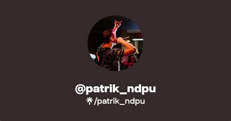 Patrik Ndpu Listen On YouTube Spotify Apple Music Linktree