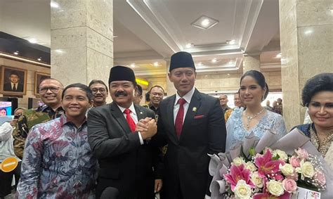 Ahy Langsung Menghadap Prabowo Usai Dilantik Jadi Menteri Atr Minta Restu