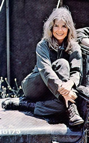 Loretta Swit As Major Margaret Hot Lips Houlihan Nc Us Army Mash Beautiful Gray Hair