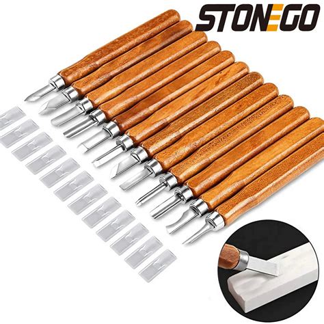 Stonego Ensemble De Ciseaux Bois Outils De Travail De Calcul Travail De