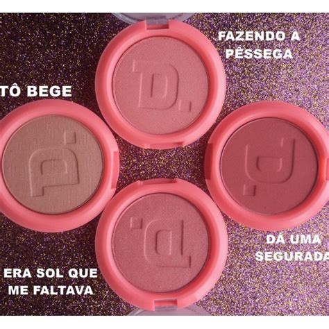 Blush Dailus Escolha O Seu Tom Shopee Brasil