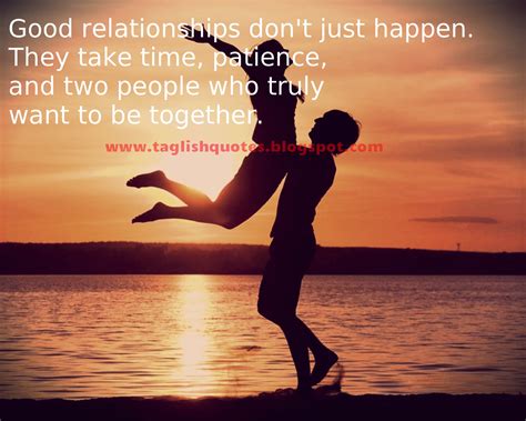 Good Relationships Don T Just Happen