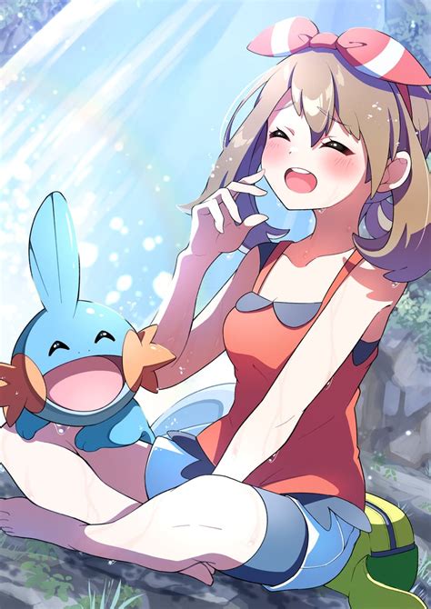 May And Mudkip Pokemon And 2 More Drawn By Ponyui Danbooru