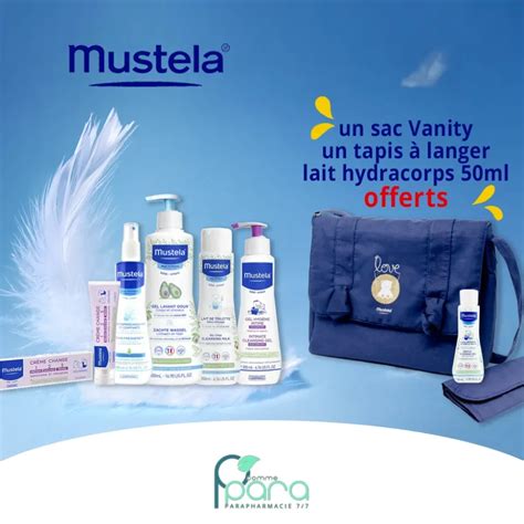 MUSTELA Sac Vanity Tapis Et Hydra OFFERT P Comme Para