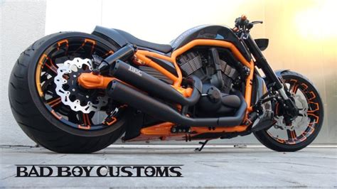 Harley Davidson V Rod Custom Bike By Bad Boy Customs