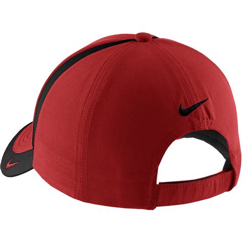 Nike Golf Red/Black Dri-FIT Colorblock Cap