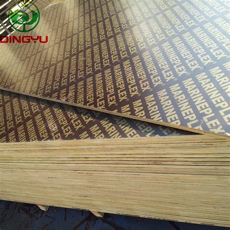 Film Faced Plywood Finger Joint Core WBP Glue China Film Faced