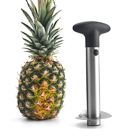 Curatator Ananas Inox Argintiu Emagro