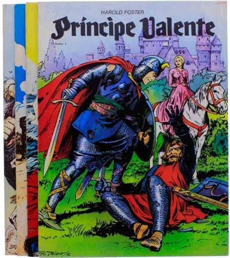 4 livros raros Principe Valente Agência Portuguesa de revistas