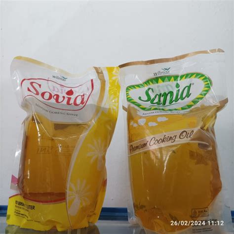 Jual Sania Sovia Minyak Goreng 2 Liter Dari PT Wilmar Shopee Indonesia