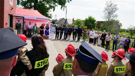 Nowa Remiza Osp W Ciecierzycach Komenda Wojew Dzka Pa Stwowej Stra Y