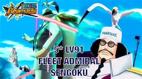 5 Star Fleet Admiral Sengoku Gameplay One Piece Bounty Rush Youtube