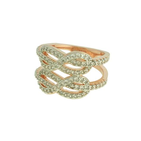 Anel Zircônia Lesprit LA07241WRS Rosé Cristal LESPRIT BIJOUX FINAS