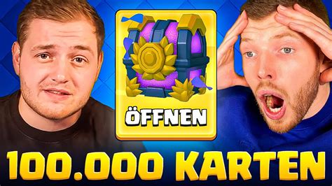 😱😨100000 Karten Gewonnen Im Trymacs F2p Projekt Bald Maxed Account Clash Royale Deutsch