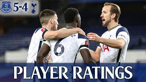 Everton 5 4 Tottenham Fa Cup 5th Round Player Ratings Youtube