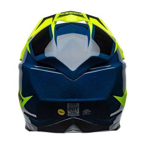 Bell Moto Spherical Sliced Retina Blau Helm