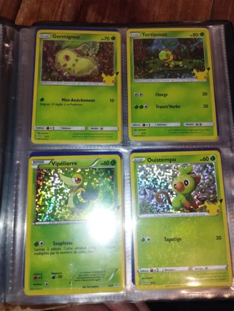 Lot Carte Holo Pok Mon Starter Mcdonald S Pokemon Holo Cartes Fr